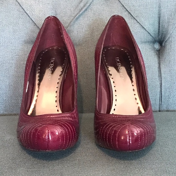 BCBG Plum Pumps - Picture 2 of 6